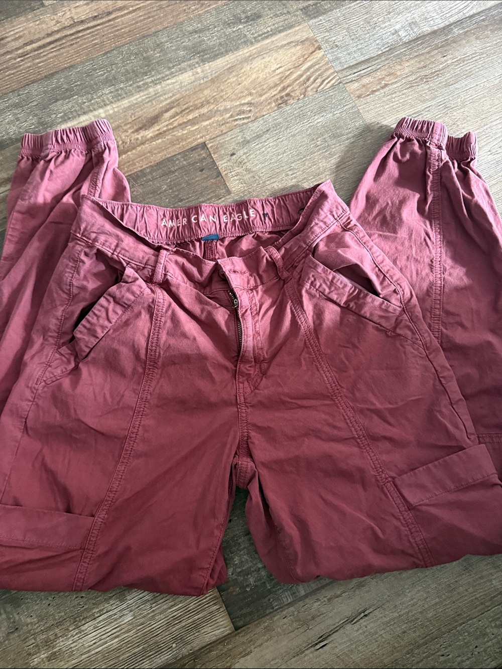 American Eagle Outfitters Men’s Dusty Rose Cargo Pants